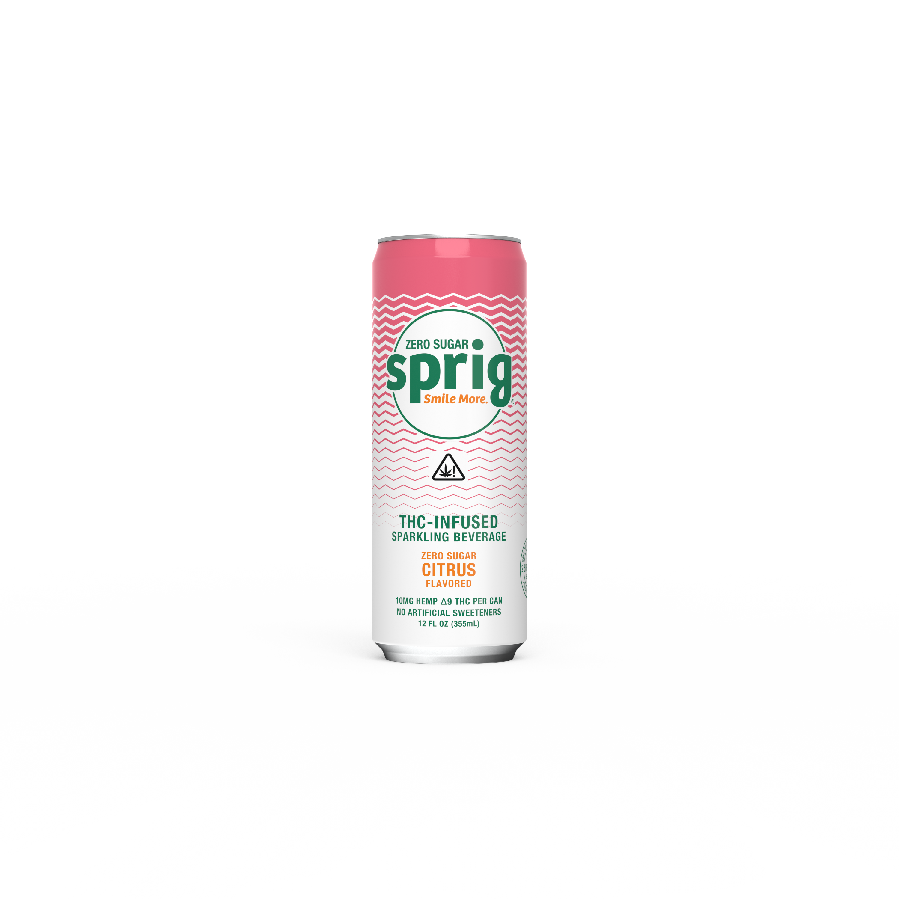 Citrus Zero Sugar THC 24-Pack - Sprig