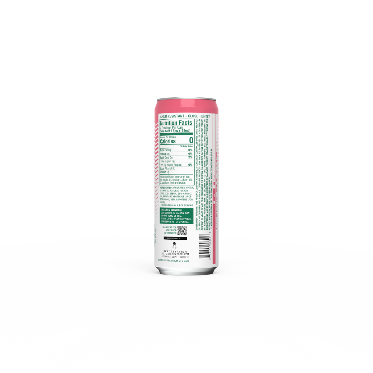 Citrus Zero Sugar THC 24-Pack